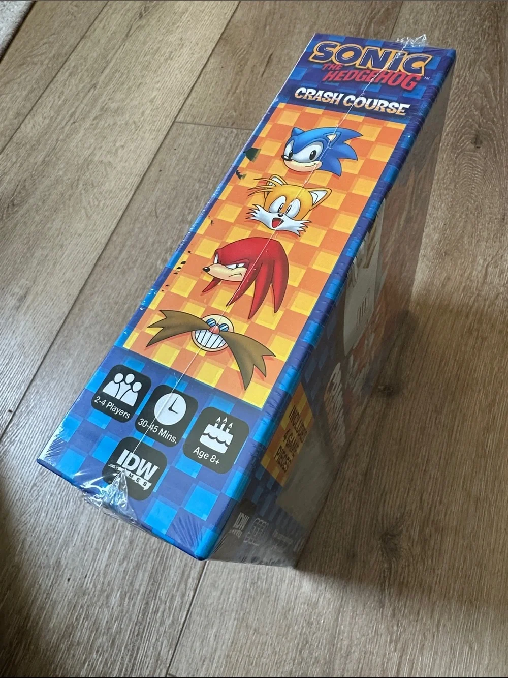 Sonic the Hedgehog Crash Course Board Game NIB Family Racing Game